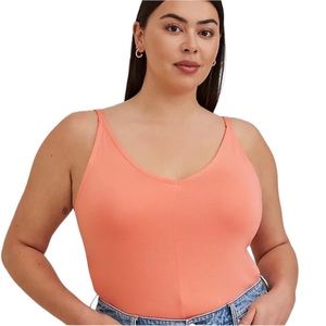 Size 1: Torrid Supersoft V-Neck Tank